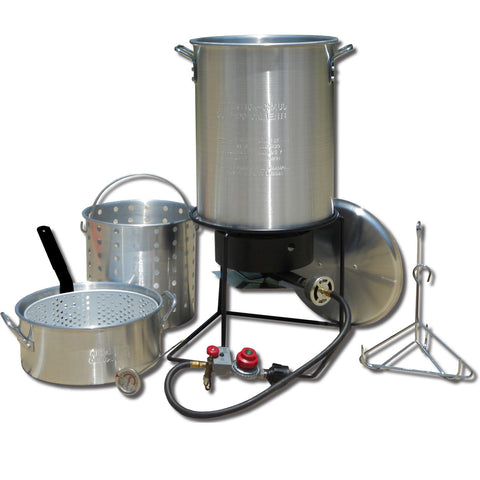 King Kooker #1265BF3- Frying and Boiling Package w/Two Pots