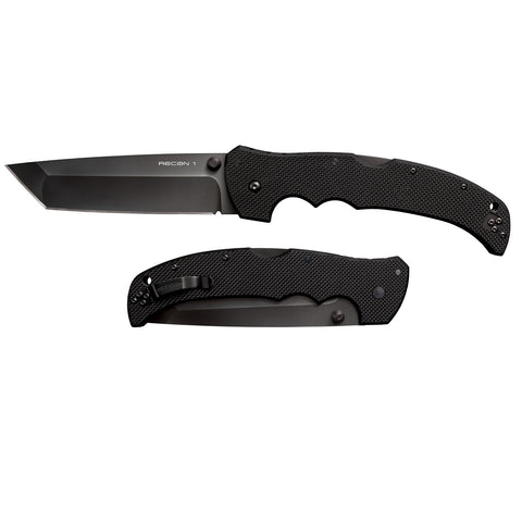 Cold Steel XL Recon 1 Tanto Point Plain Edge 5.5in Folding