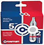 Crosman Powerlets Co2 12 Gram Refills 5 Pack