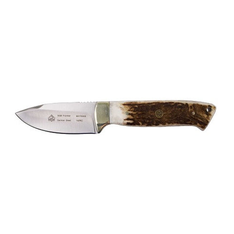 Puma Frontier Stag Handle 3.3 Inch Blade Hunting Knife