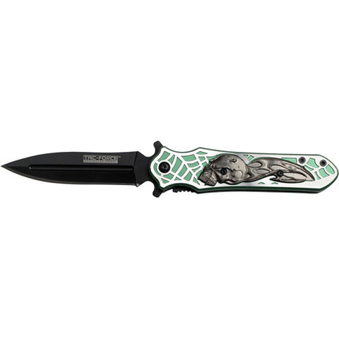 Tac Force TF-780GN Assisted Opening Knife 4.5in Closed