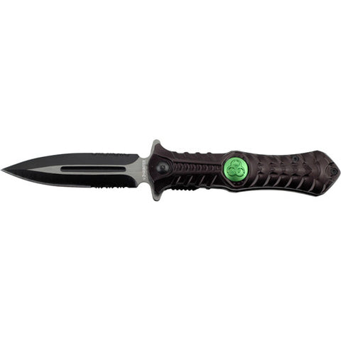 Z-Hunter Assisted Opening Knife ZB-003BK 4.5in Closed