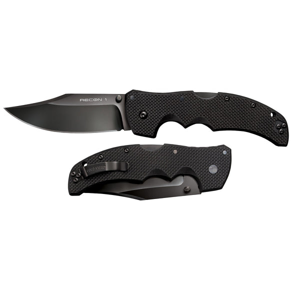 Cold Steel Recon 1 Clip Point Plain Edge  4in Folding Knife