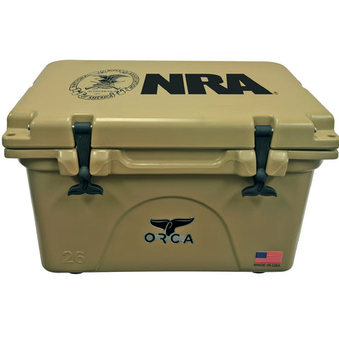 ORCA 26 Quart NRA-National Rifle Assoc. Cooler - Tan