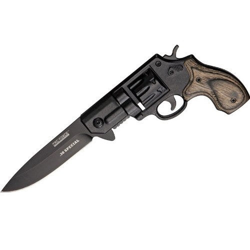 Tac Force TF-760BGY Tactical Assist Open Folding Knife 4.5In