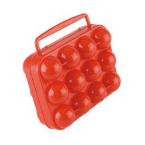 Coleman 12 Count Plastic Egg Carrier Red 2000014516