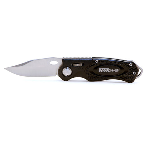 AccuSharp Folding Sport Knife - Black