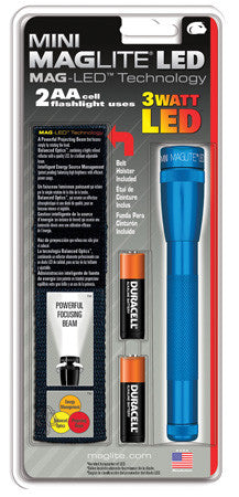 Maglite 2 Cell AA Mini BLUE    SP2211H