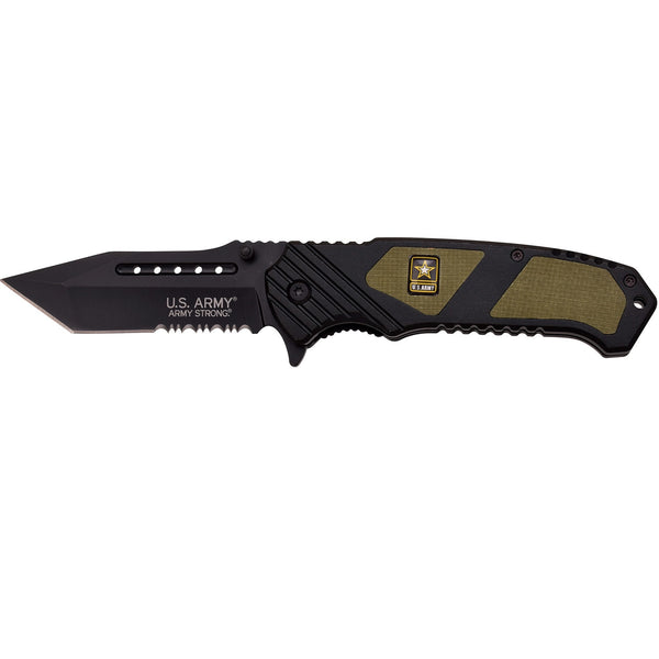 U.S. Army 4.75in Closed Folding Knife Black