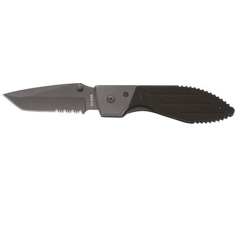 Ka-Bar Warthog Tanto Folder Serrated Edge Knife 3075CP