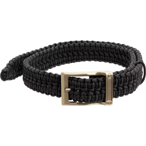 Timberline Black Paracord Survival Belt-Small