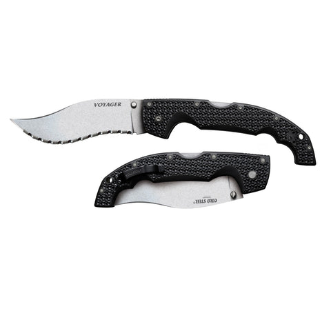 Cold Steel Voyager Vaquero 5.5in Serrated Edge Folding Knife