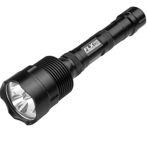 Barska 2000 Lumen High Power LED Tactical Flashlight Black