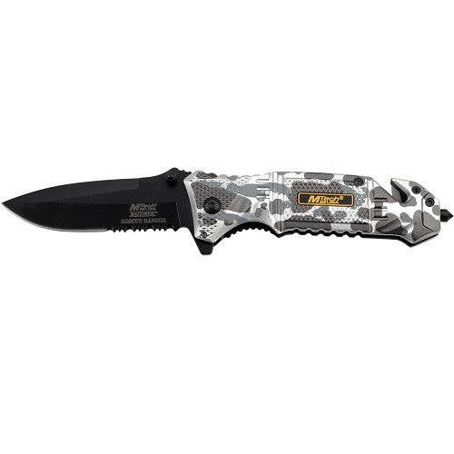 MTech US Ballistic MT-A804GY Assist Open Knife 4.75In Closed