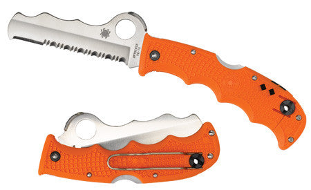 Spyderco Assist Carbide Knife  C79PSOR Carbide Tip Orange