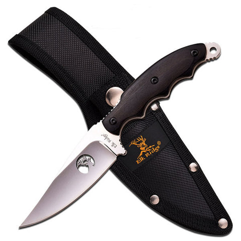Elk Ridge Fixed Knife 8" w/Mirror Finish 3.75" Blade