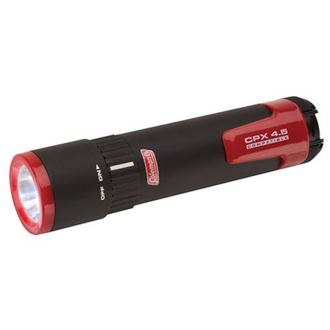 Coleman CPX 4.5 Aluminum LED Flashlight Red/Black 2000006660