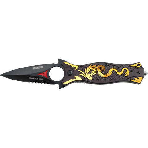 Tac Force TF-707GD Folding Knife 4.5in Closed