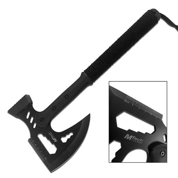 MTech 17.5" Survival Axe with Cord Lanyard