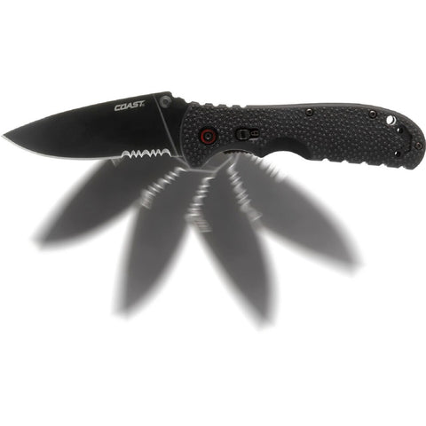 Coast Cutlery Folding Knife with 3.625" Blade-8.5" Overall