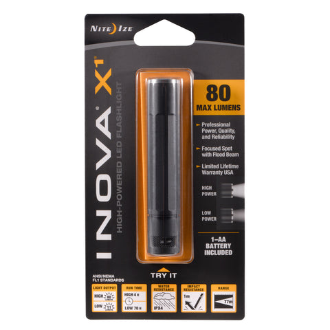 Inova X1 Flashlight Black