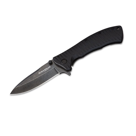 Boker Magnum #9 Pocketknife with 3-1/2" Blade Black Handle