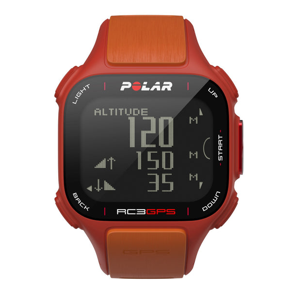 5000513 Polar RC3 GPS Sports Watch Red/Orange