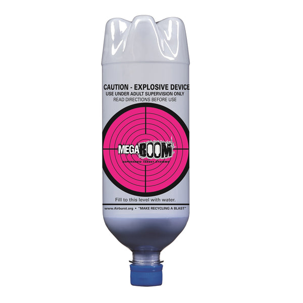MegaBOOM 1 Liter Bullseye Bottles with BoomDust 6-Pack