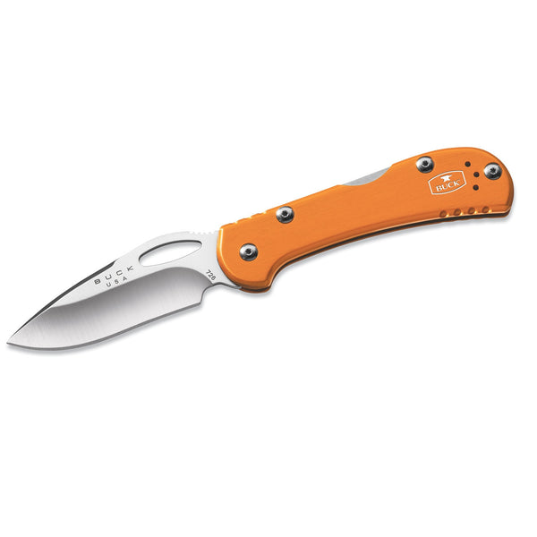 Buck Knives Mini Spitfire Orange Folder Knife - 0726ORSB