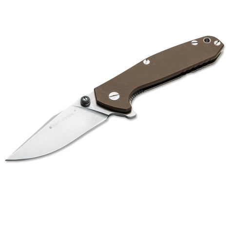 Boker Real Steel H5 Pocketknife with 3.25" Blade -Desert