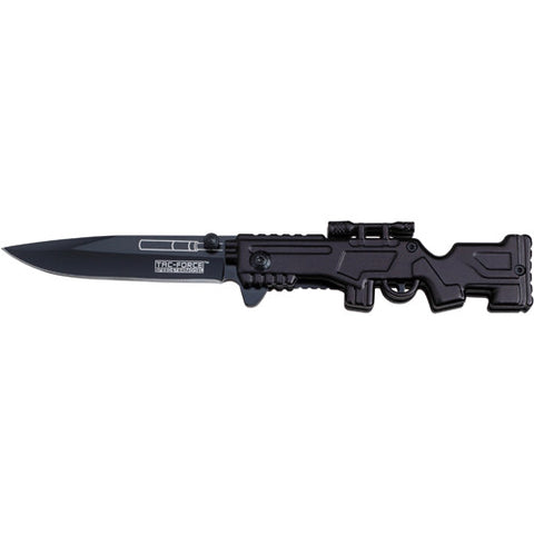 Tac Force TF-772BK Assisted Open Folding Knife 4.5in Closed