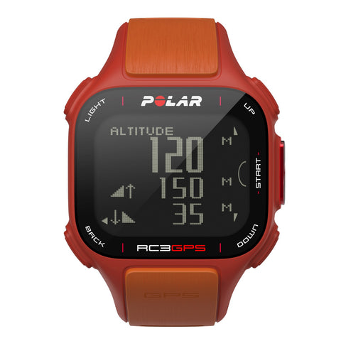 5000512 Polar RC3 GPS Heart Rate Monitor Sports Watch Red/Orange