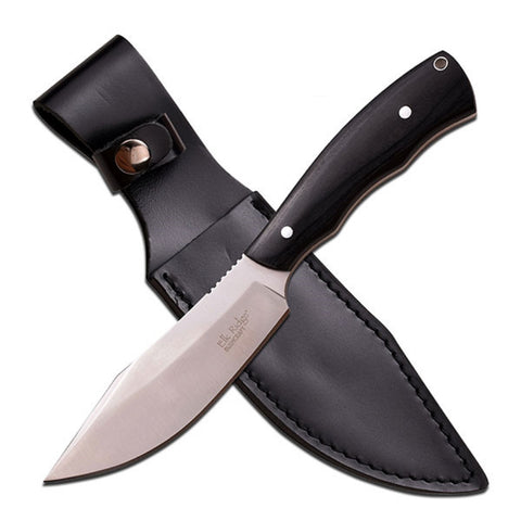 Elk Ridge 10.6" Fixed Knife - 5.6" Satin Stainless Blade