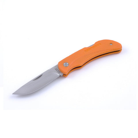 EKA Swede 8 Orange 3.15 Inch Drop Point Blade Folding Knife