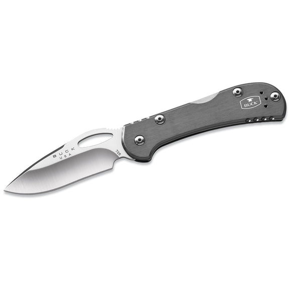 Buck Knives Mini Spitfire Grey Folder Knife - 0726GYSB