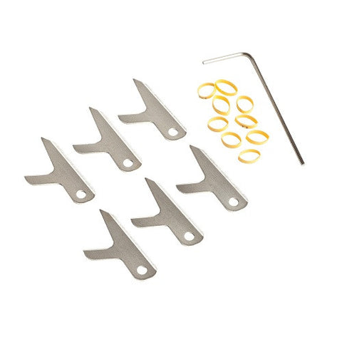 Swhacker Set of 6-100 Grain 1.75 Inch Replacement Blades