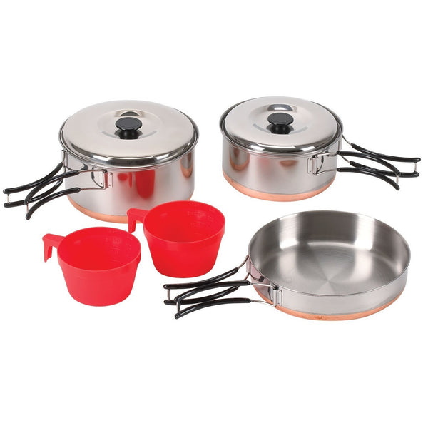 Stansport Two Person Stainless Cook Set