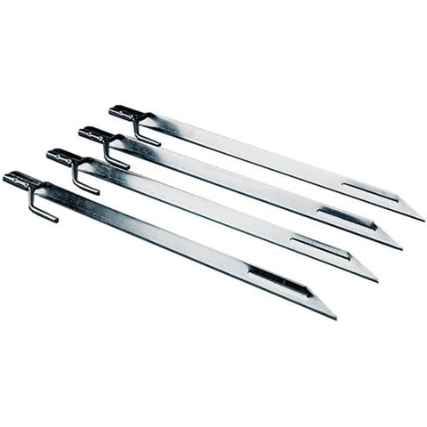 Coleman 12 Inch Metal Tent Stakes Silver 2000016445