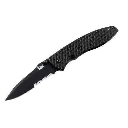 HK Nitrous Blitz Folding Knife Combo Edge Black 14460SBT