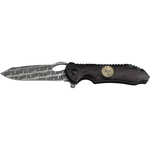 Tac Force TF-782BKS Assisted Opening Knife 4.5in Closed