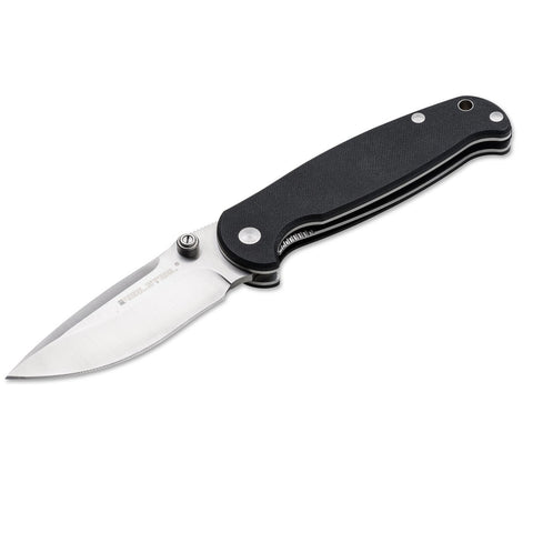 Boker Real Steel H6 Pocket Knife 3-3/4" Blade - Satin
