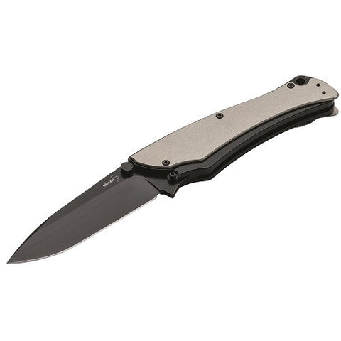 Boker Plus Griploc Tactical Folder Knife in Black